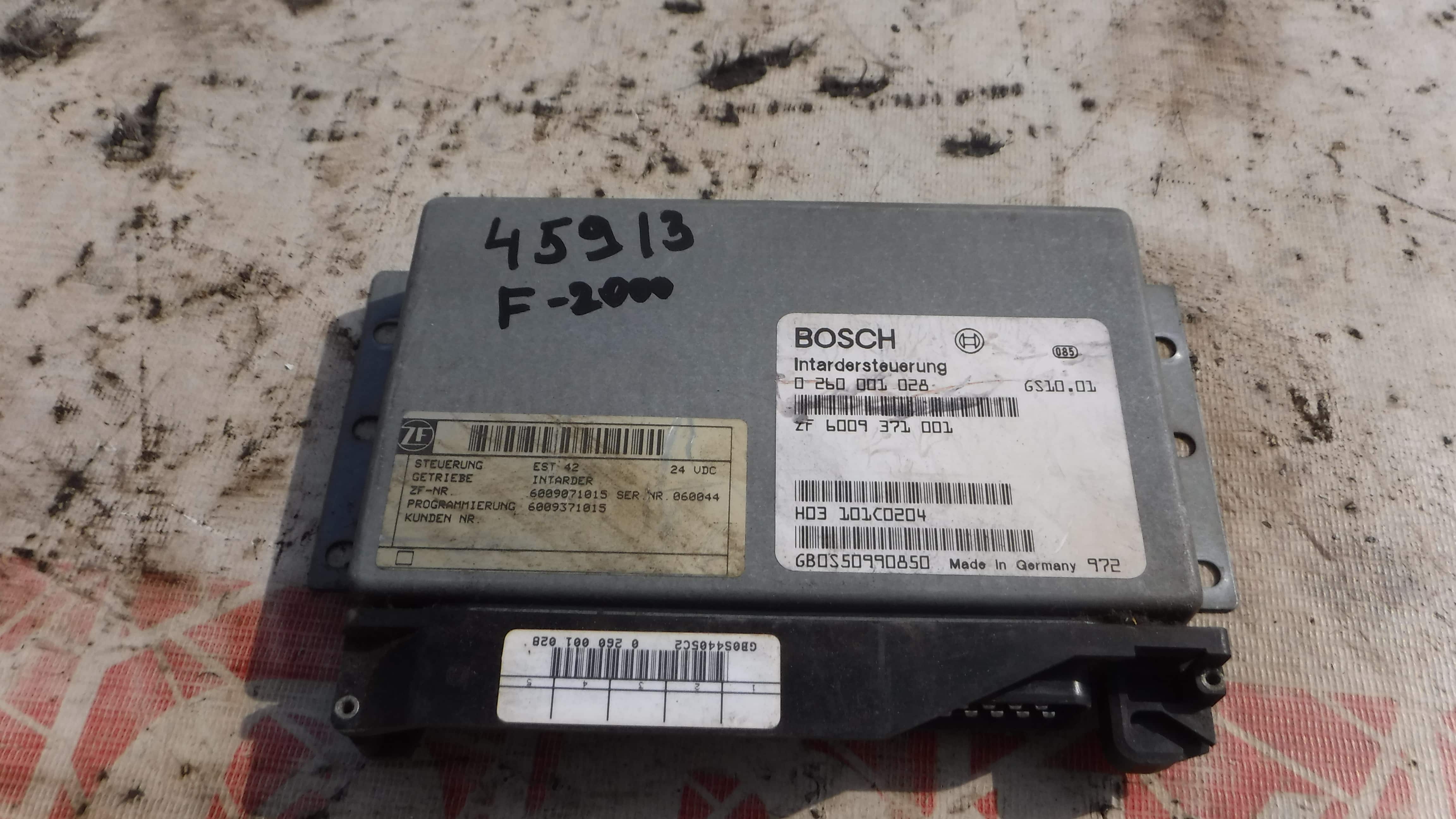 Блок  электронный КПП Блок управления ретардой DAF Renault Iveco MAN 0260001028